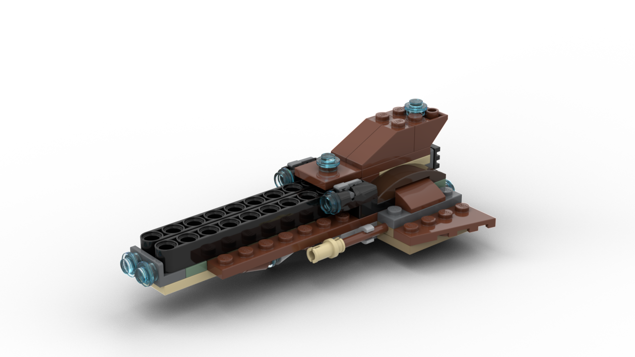 75198 Alt - Space Jet Fighter alternate build