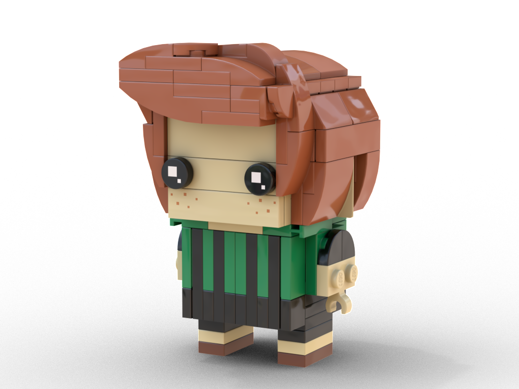 Patty Peppermint from Peanuts Brickheadz