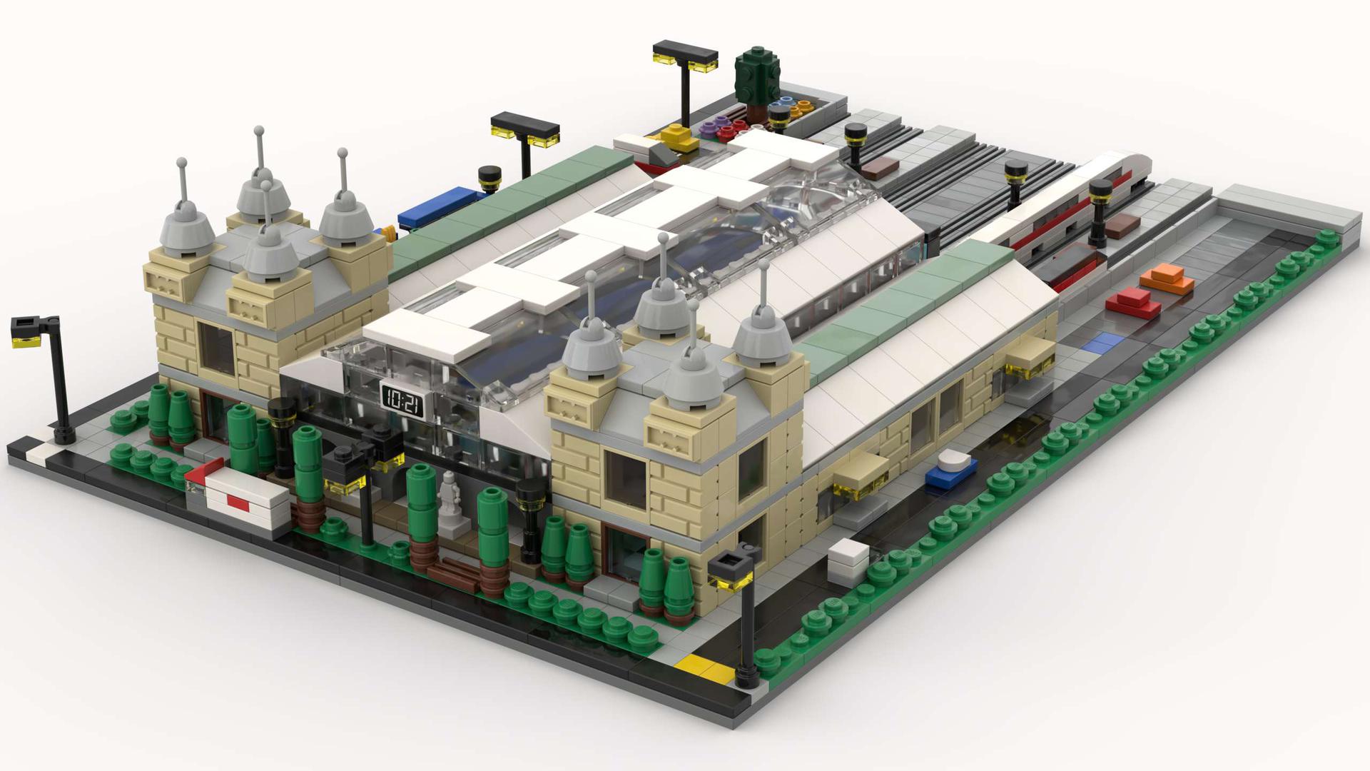 Modular Central Train Station #1