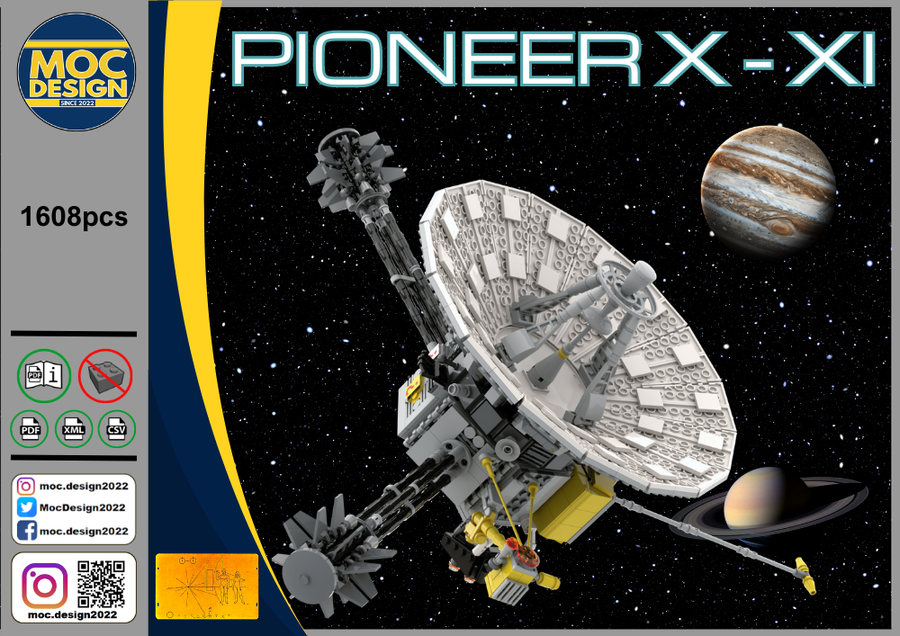 Pioneer 10 - 11 scale 1:12