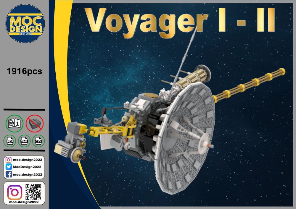 Voyager 1-2  scale 1:12