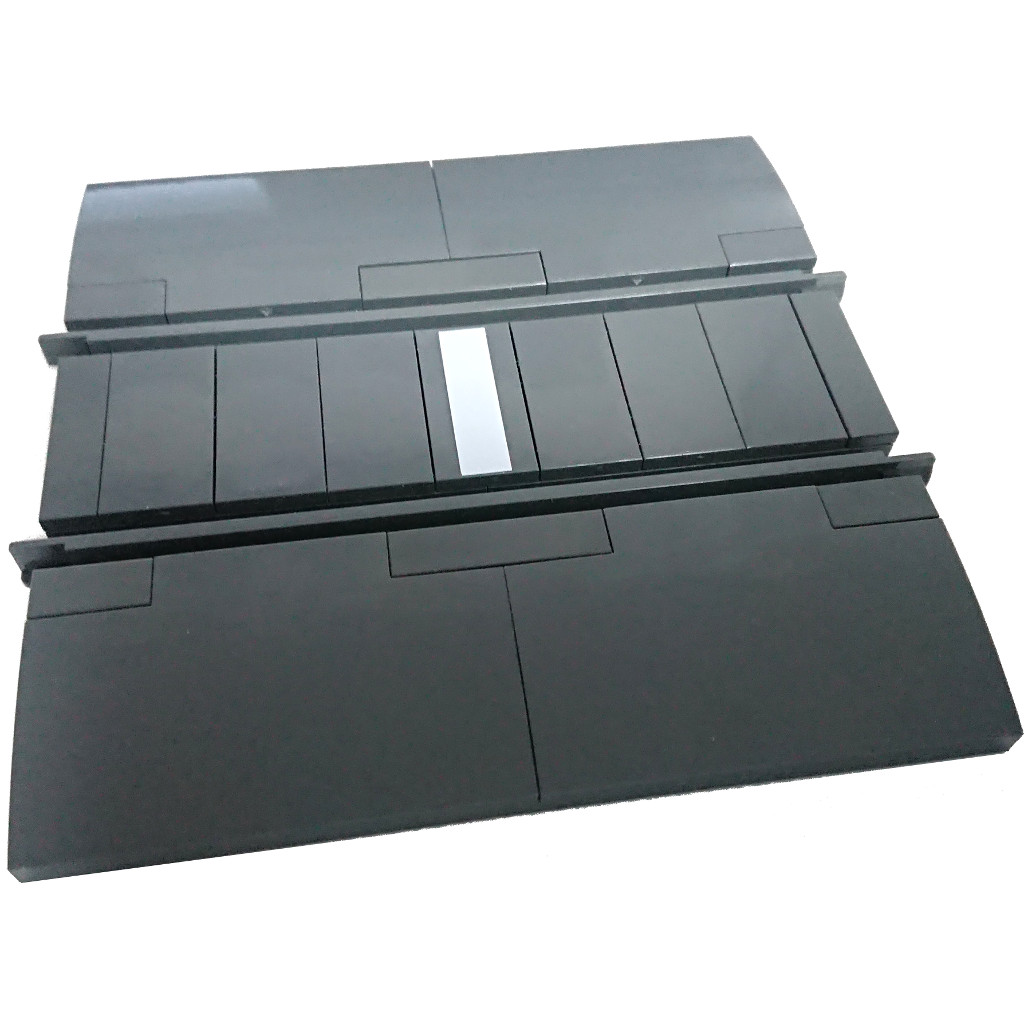 Unguarded railway crossing