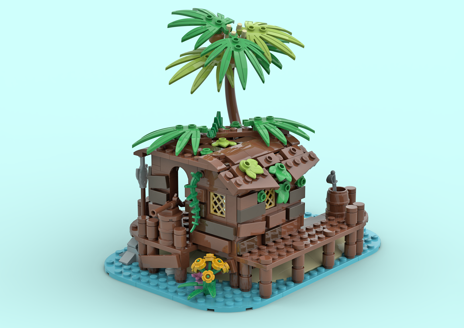 Pirate Shed / 21322 Barracuda Bay extension