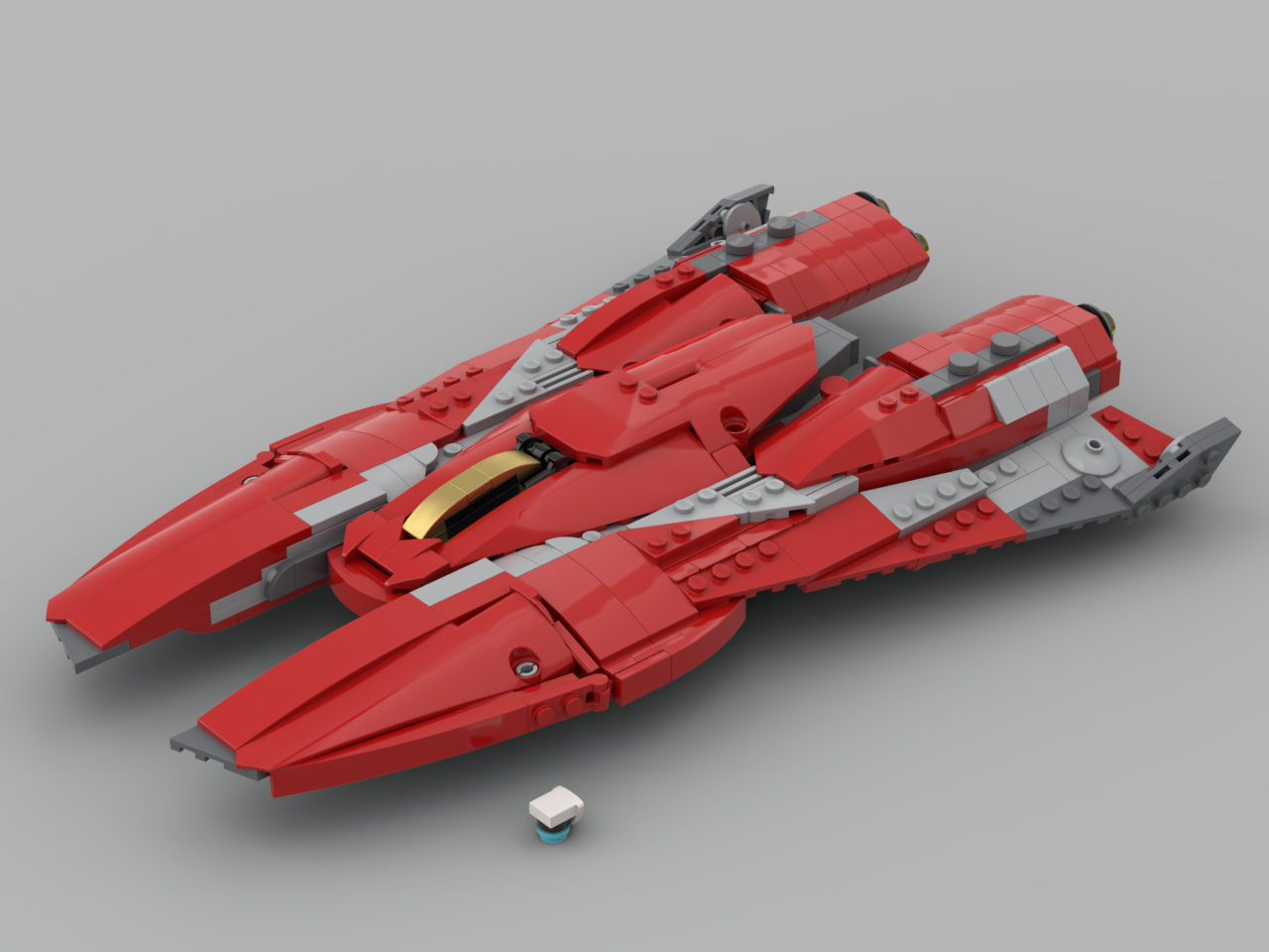 1:250 scale Elite dangerous Mamba