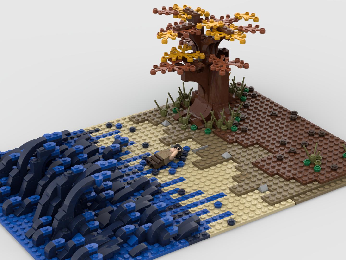 Merlin/Emris Stranding, inspired by T. A. Barrons Merlin Saga