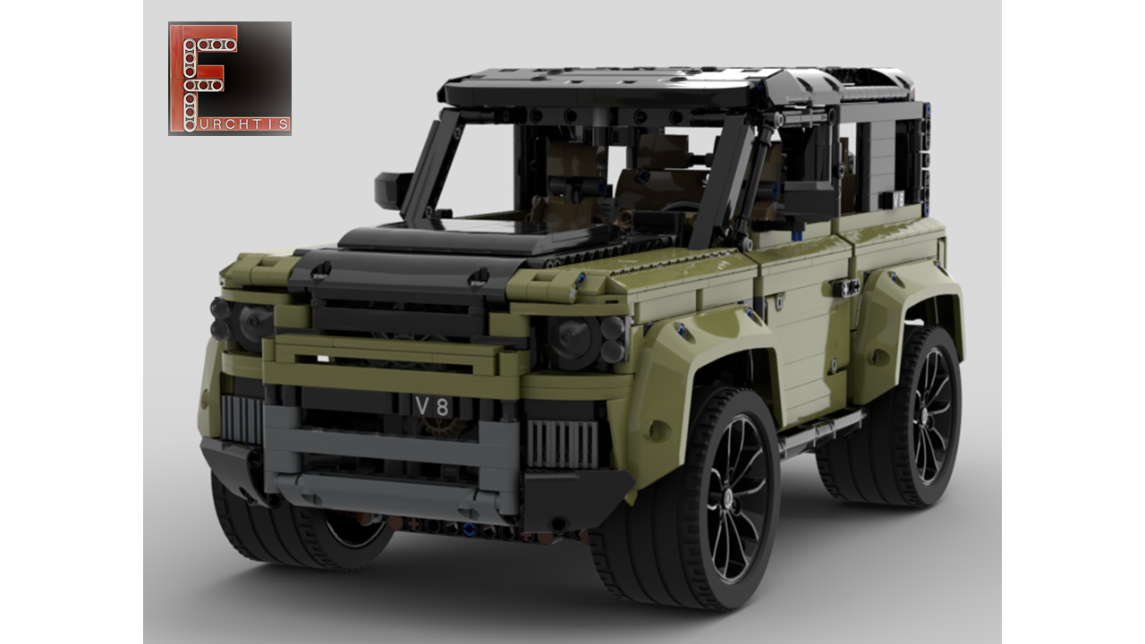 MOD Defender V8 (Lego-Set 42110)