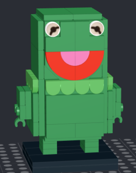 Kermit the frog brickheadz