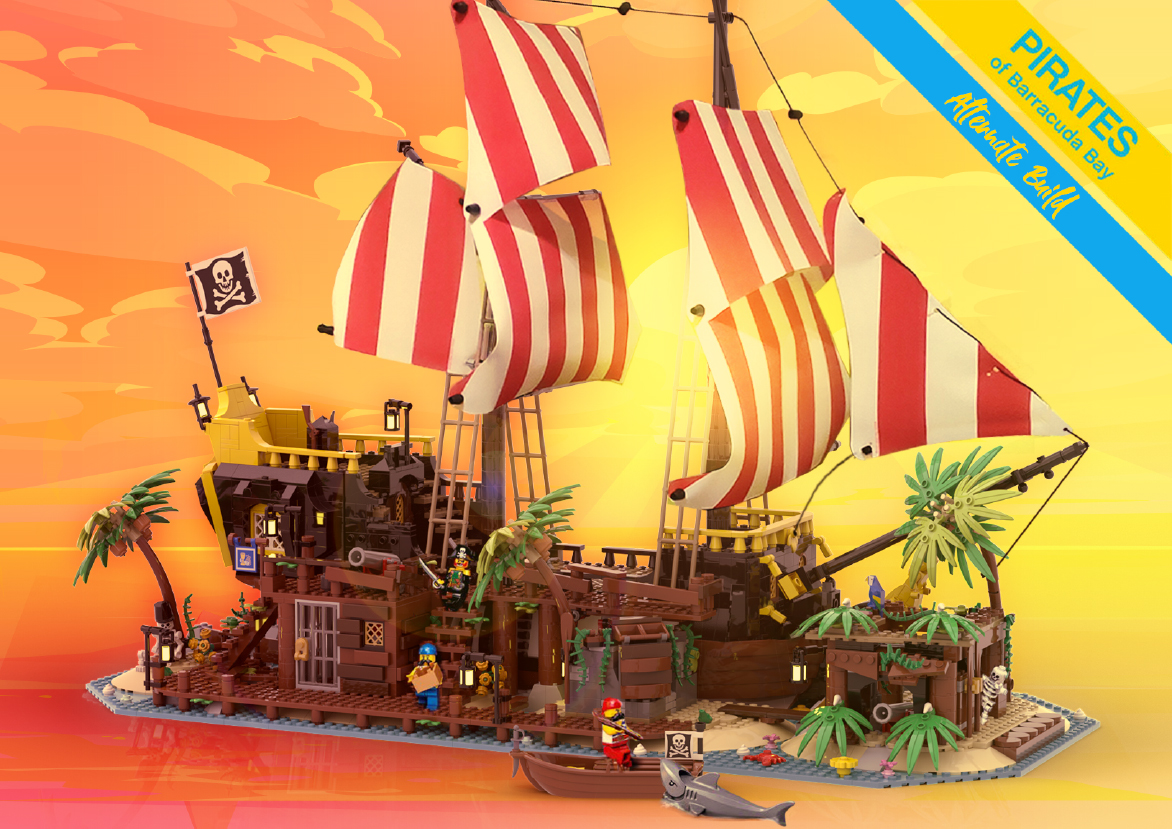 Barracuda Bay / 21322 Alternate Build