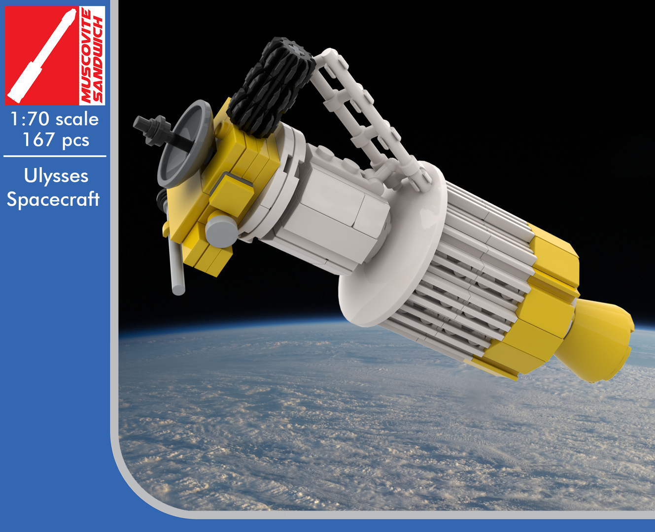 Ulysses spacecraft [1:70 scale]