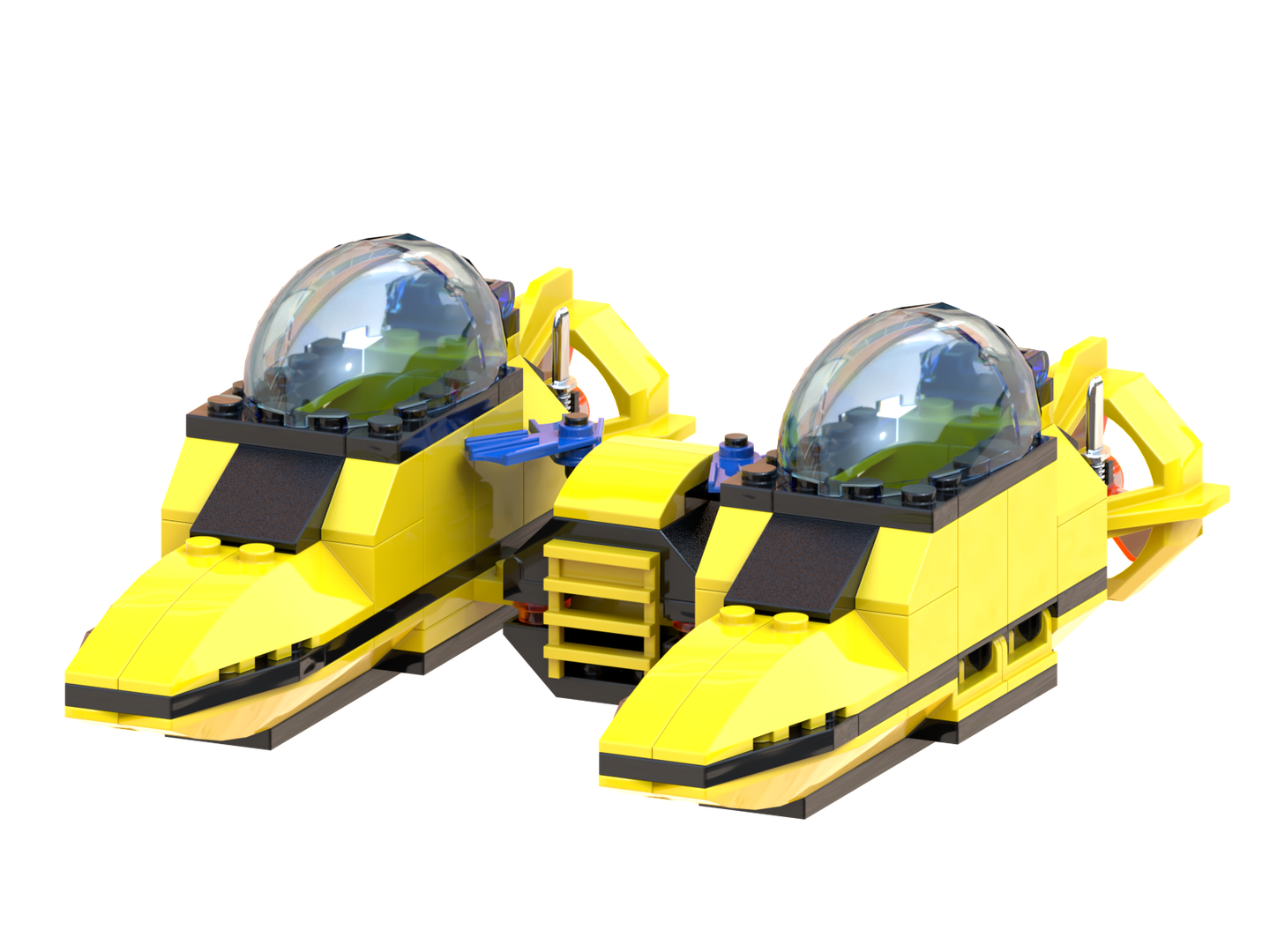 Aqua - Twin-Pod Crystal Sub