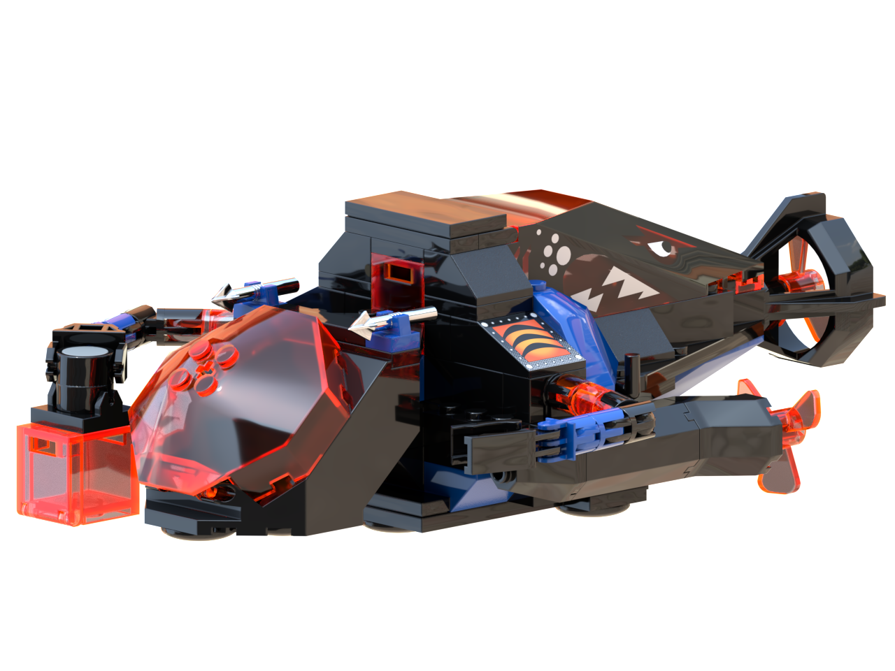 Aqua - Shark - Dockable Submarine