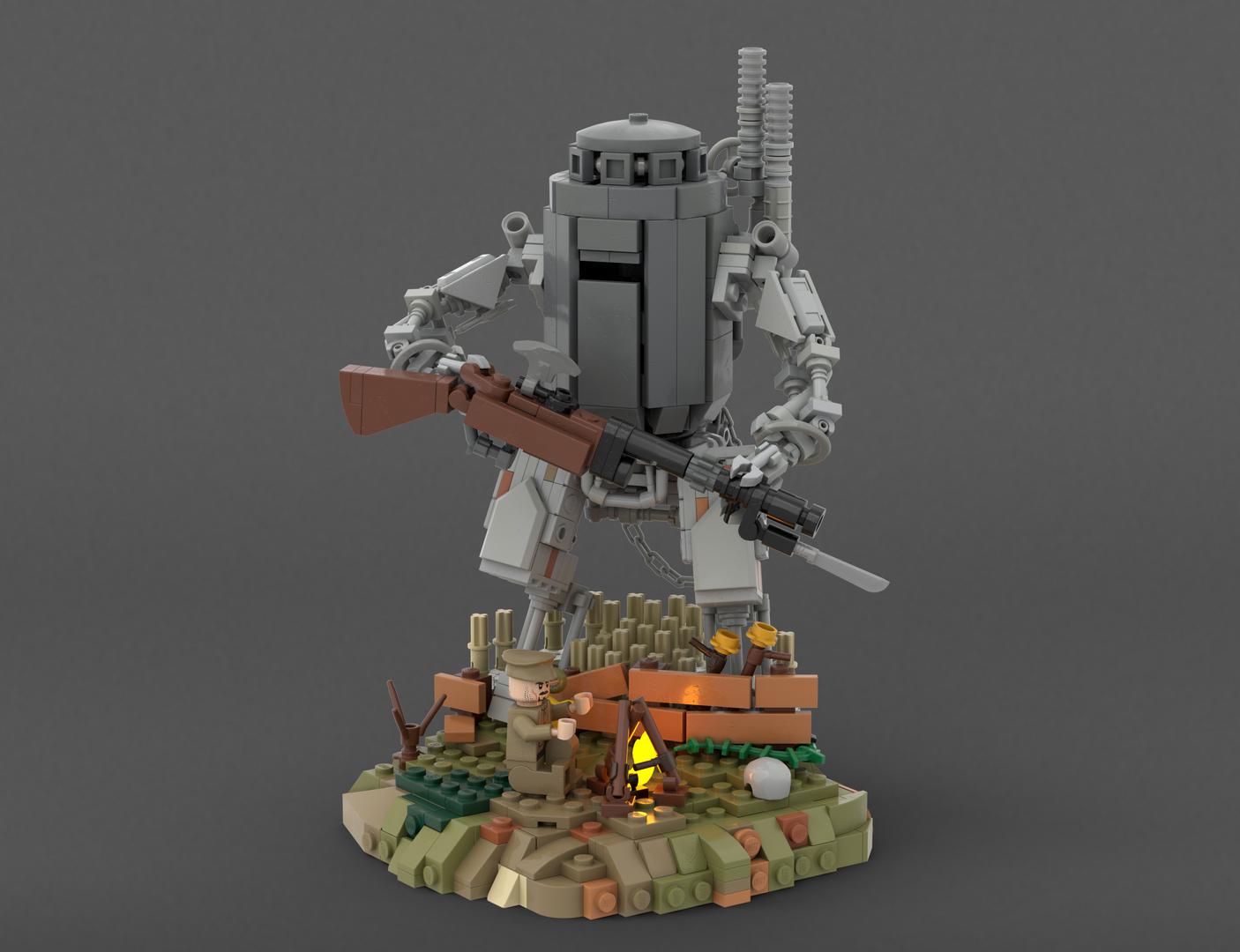 Dieselpunk mech