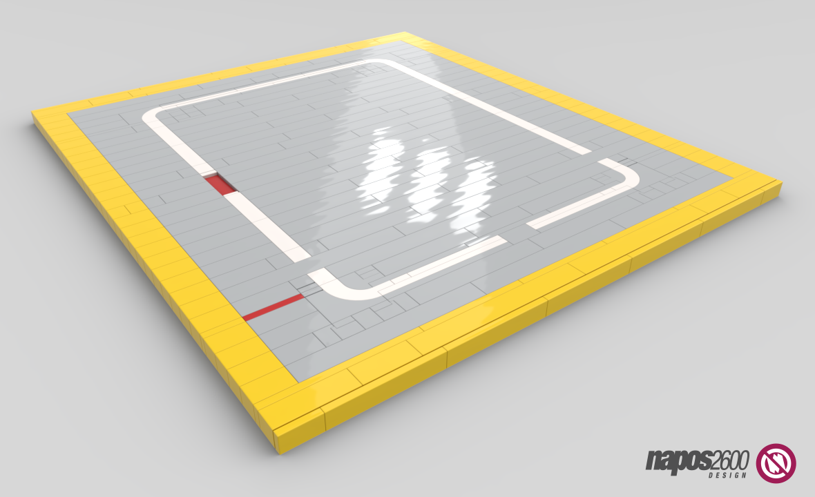 Federation Shuttlecraft Landing Pad (Updated)