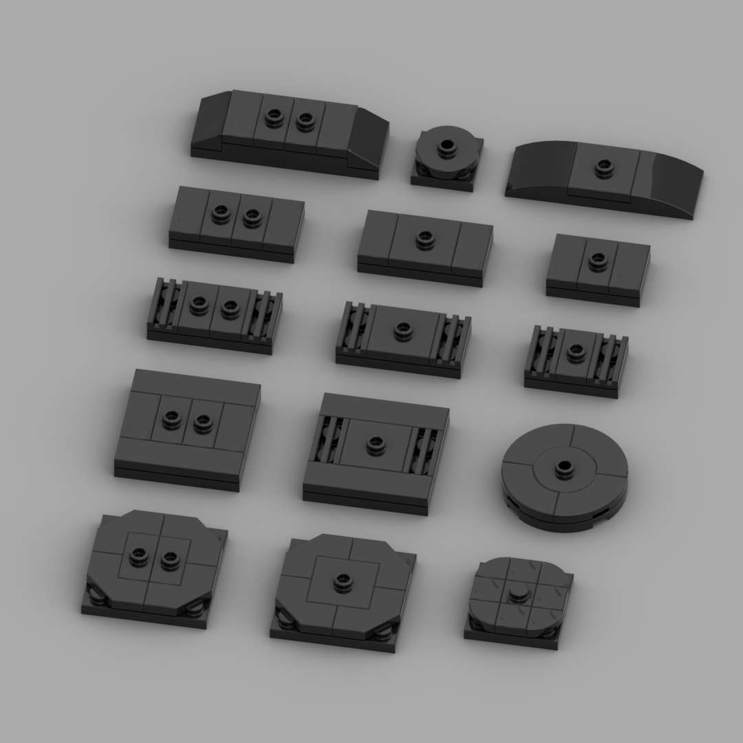 Small Stands for Minifigures