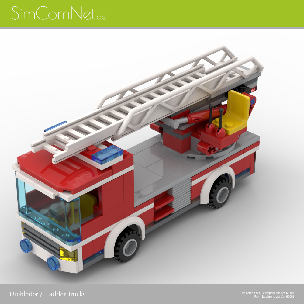 60107 based Fire Truck / Ladder Truck