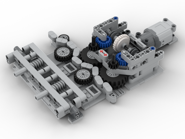 Minifig Mover - Chain Driver version 2