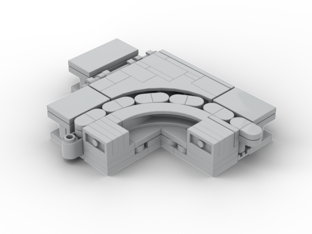 Minifig Mover - Standard Corner, version 2