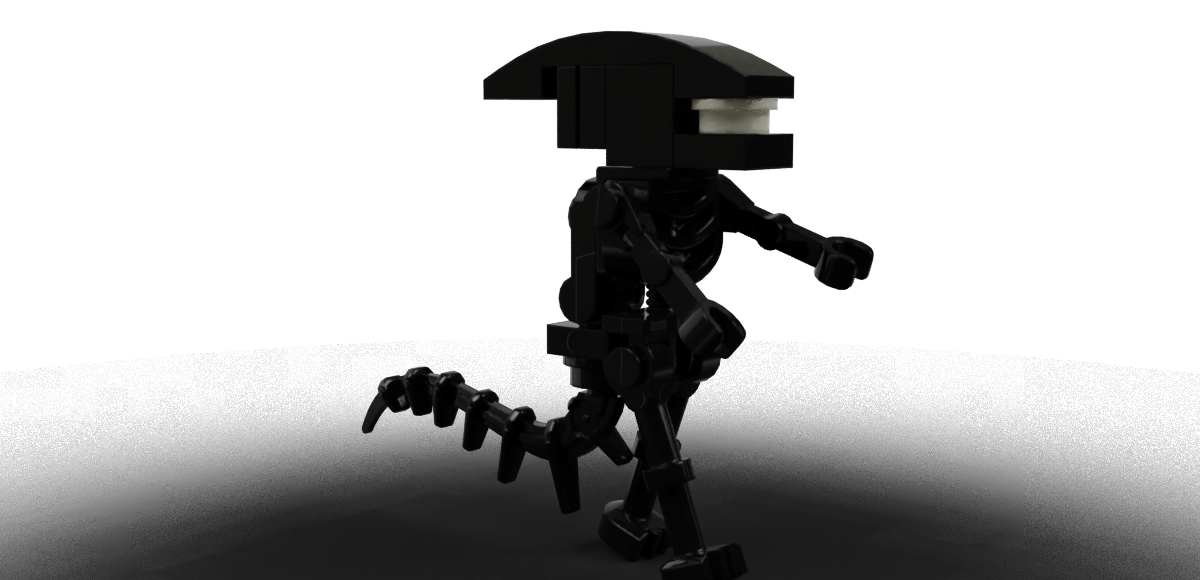 alien xenomorph (minifig style)