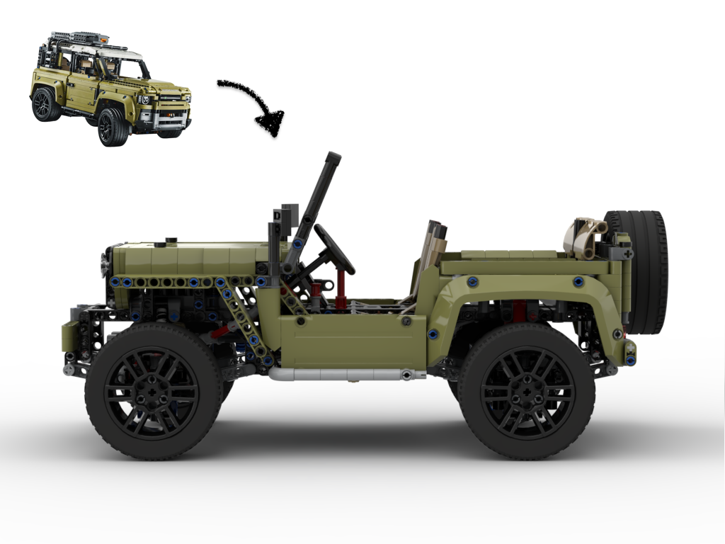 42110 C model - Willys Jeep