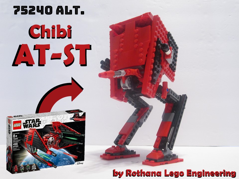 75240 alt. Chibi AT-ST alternate build