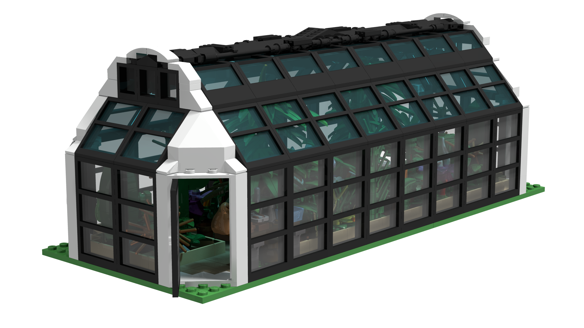 Minifig Scale Large Conservatory