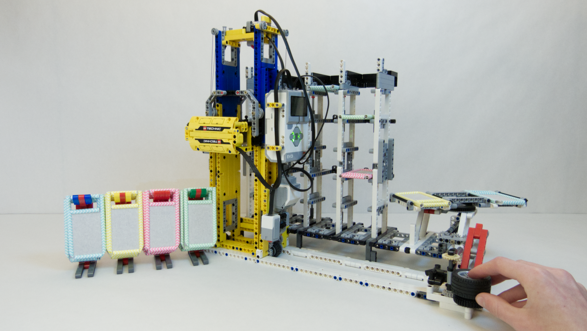 Lego Ev3 Automated Warehouse