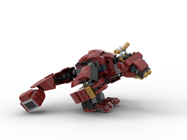 Lego B-Model 76031 Dragon alternate build
