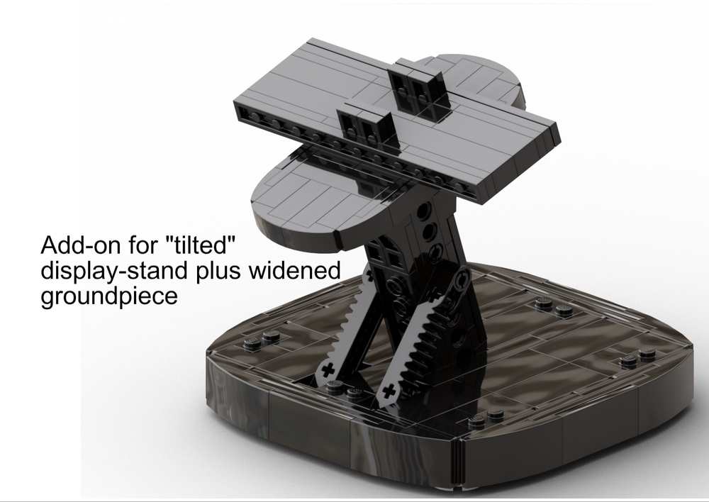 Alternate forward tilted stand for 10283 Spaceshuttle (MOC-73952 ...