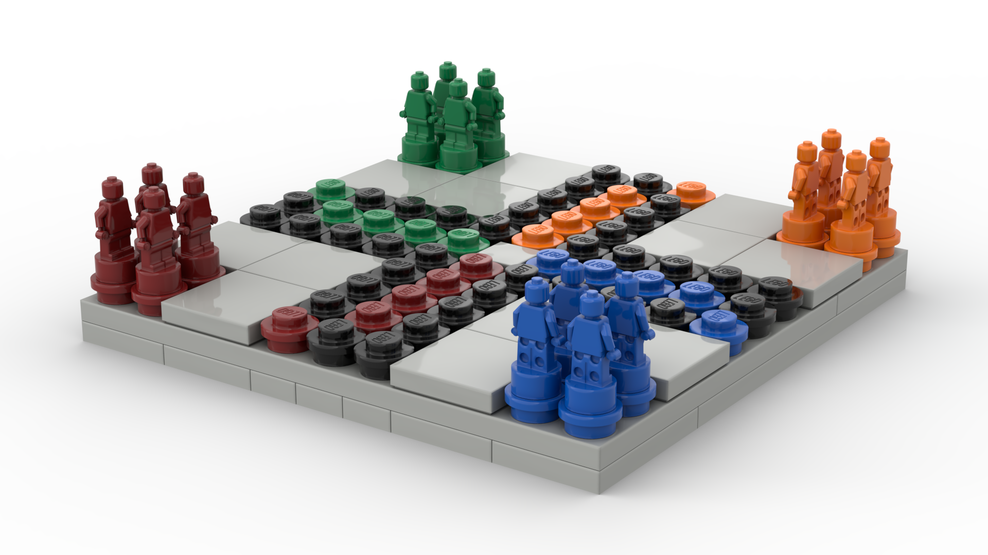 Nano-Scale Ludo Game