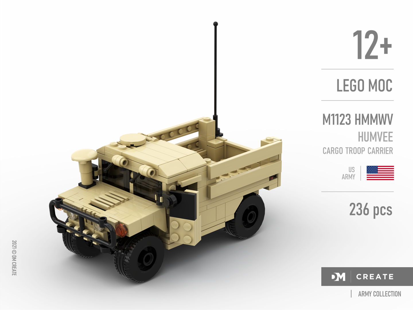 Army collection - M1123 HMMWV Humvee - cargo troop carrier
