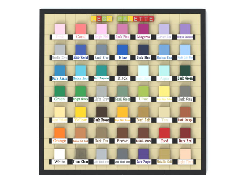 LEGO Palette