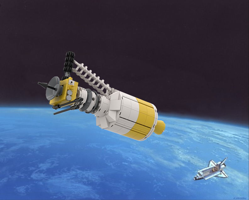 Ulysses Space Probe [~1:60 scale]