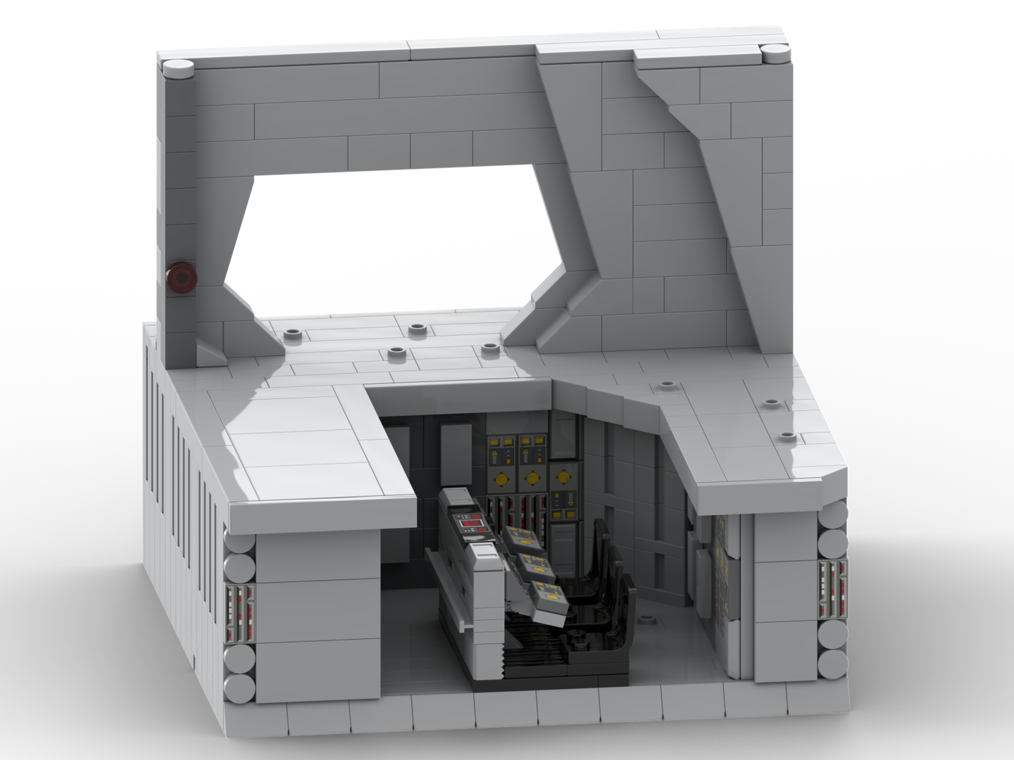 Vader and the Bounty Hunters on the SSD Executor