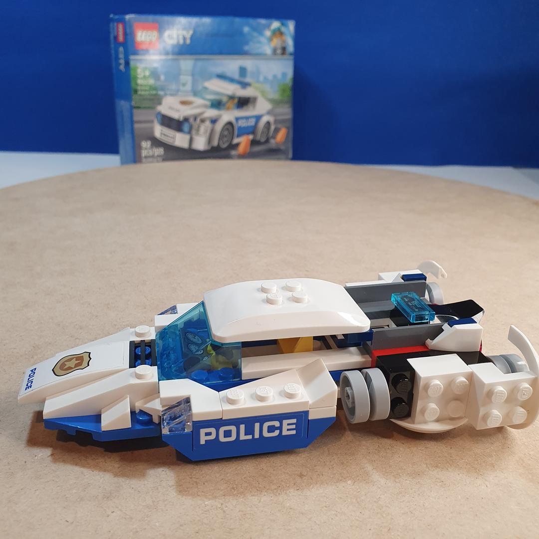 Future flying police car
