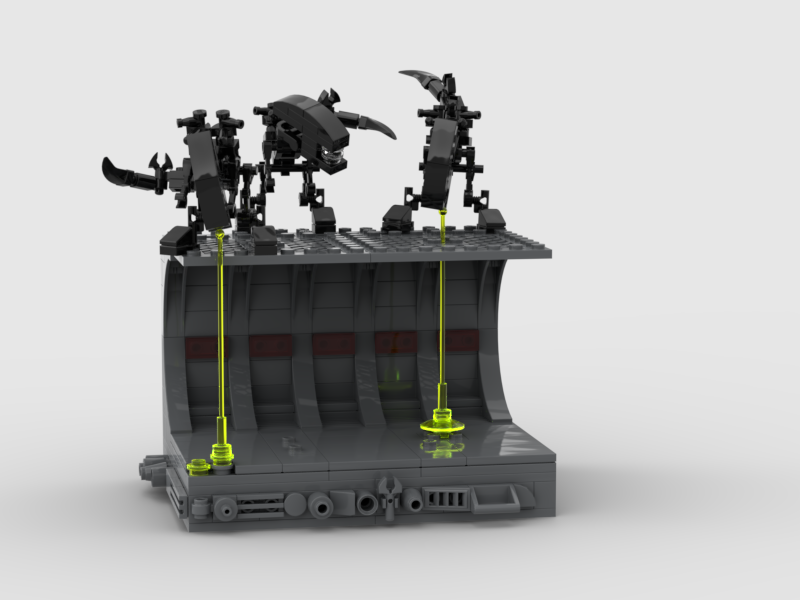 Aliens Shelf Diorama MOC