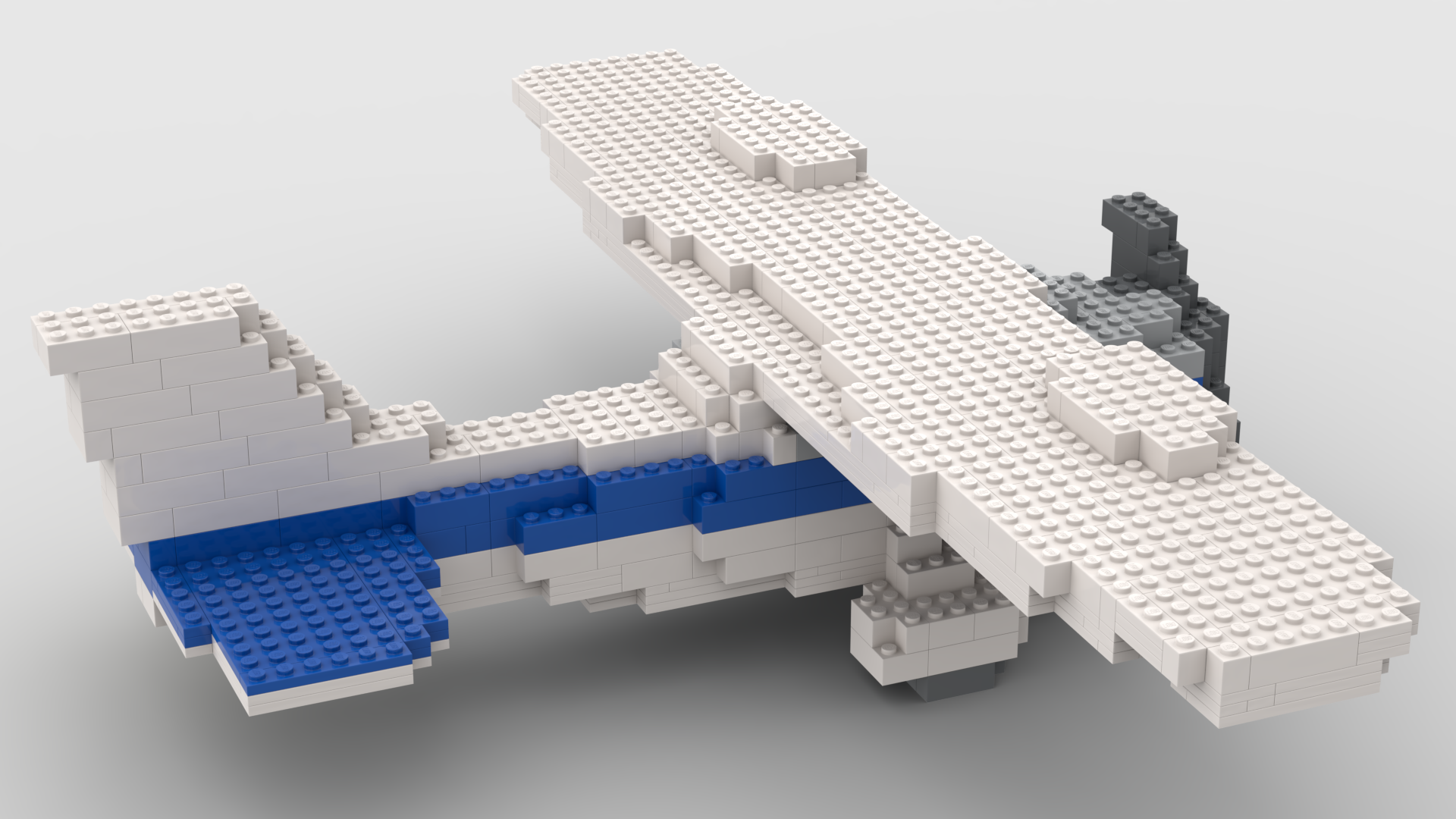 Brickplicator Cessna 172 Plane