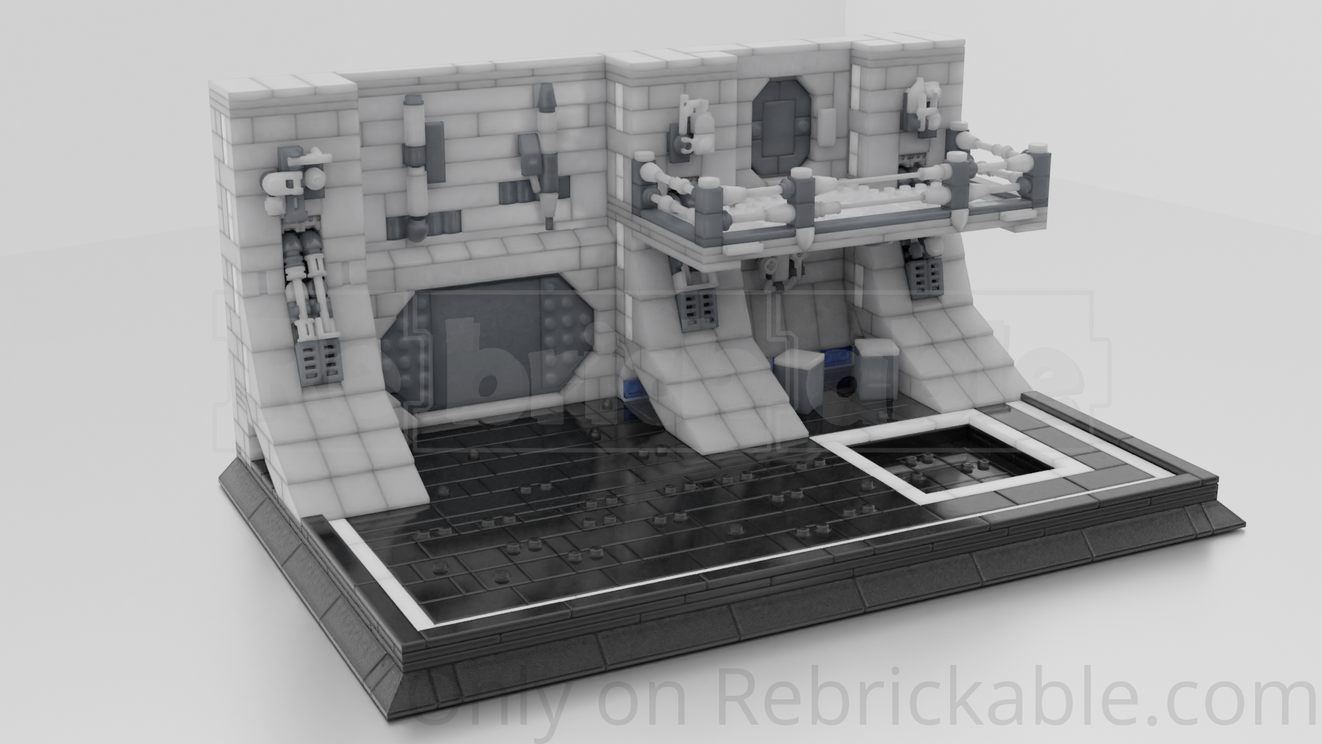 Imperial Hangar Minifigures Display