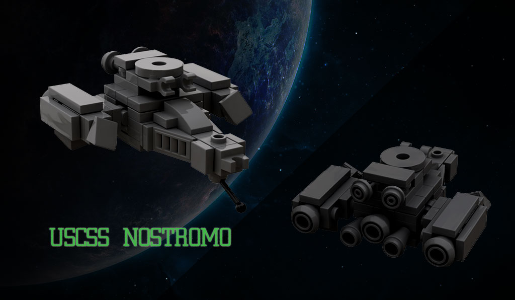 Alien Day - Microscale USCSS Nostromo
