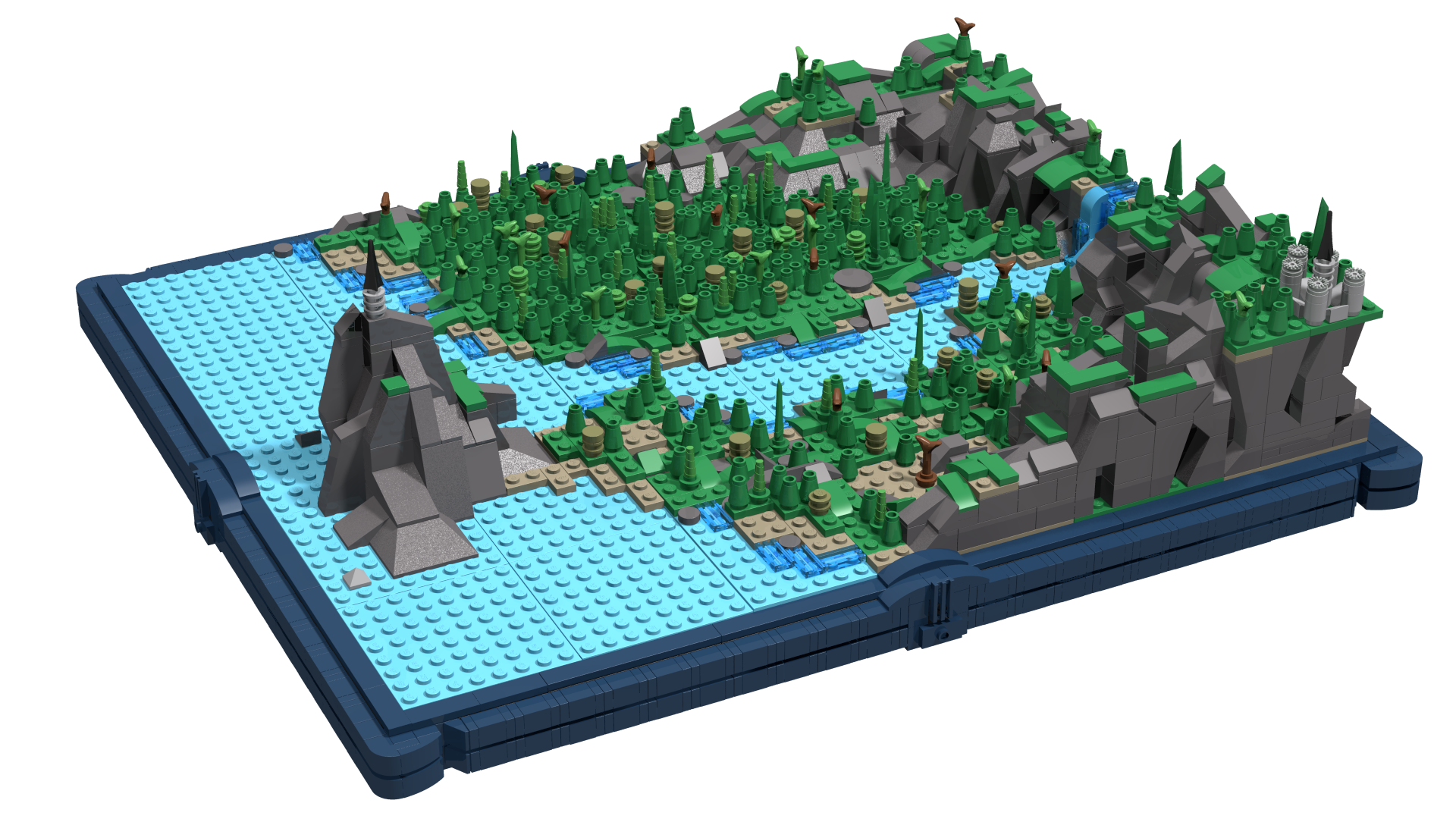 Lonely Outpost - A Modular Nano-Scale Landscape