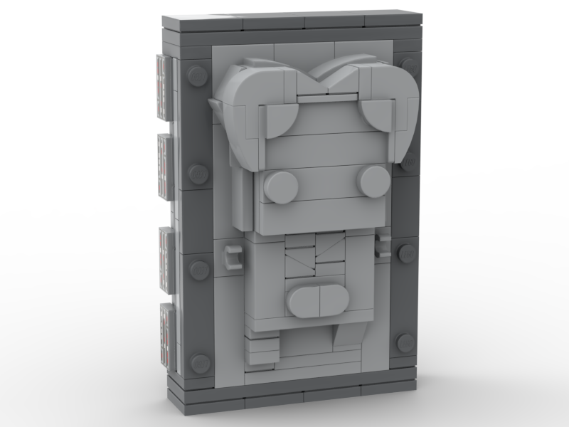 Han-Solo in Carbonite BrickHeadz