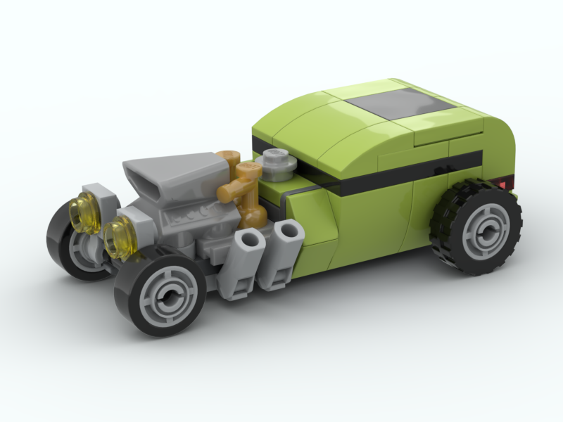 Tiny Hotrod "Green Devil"