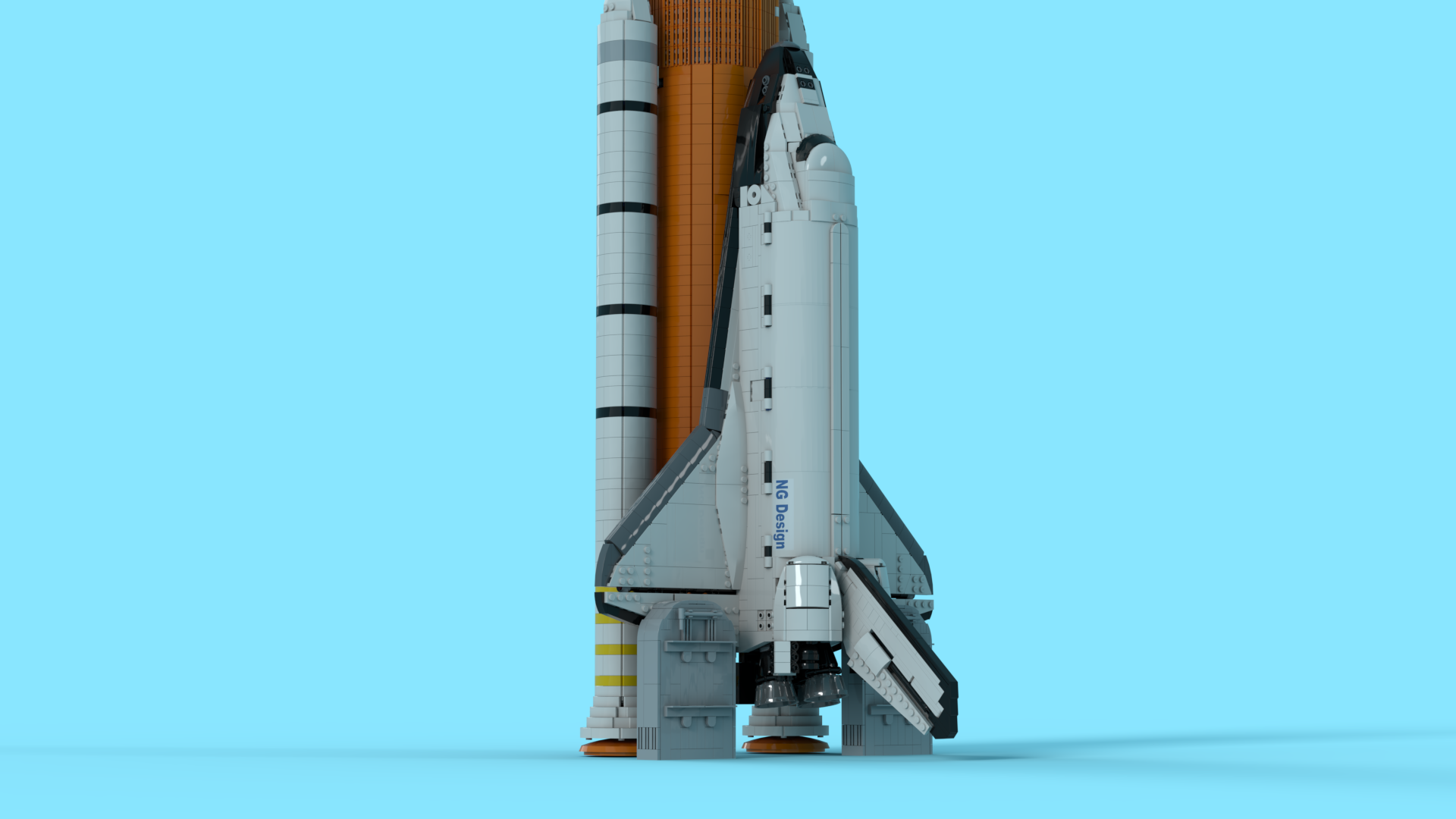Vertical Stand update for Space Shuttle Discovery