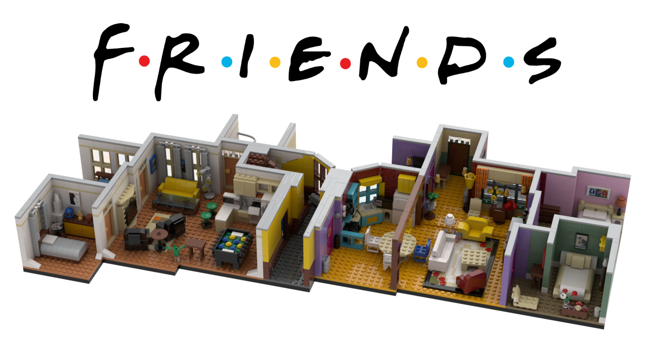 Friends flat TV Show