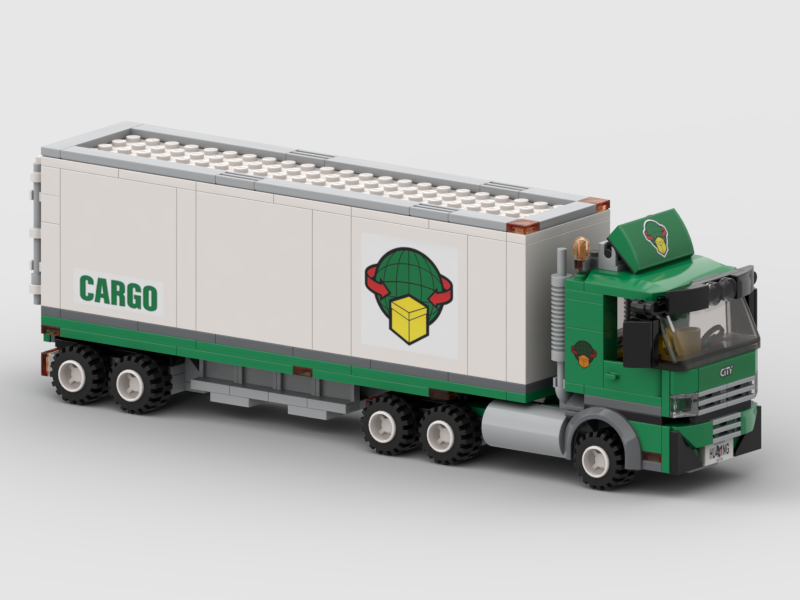 Cargo Semi Truck