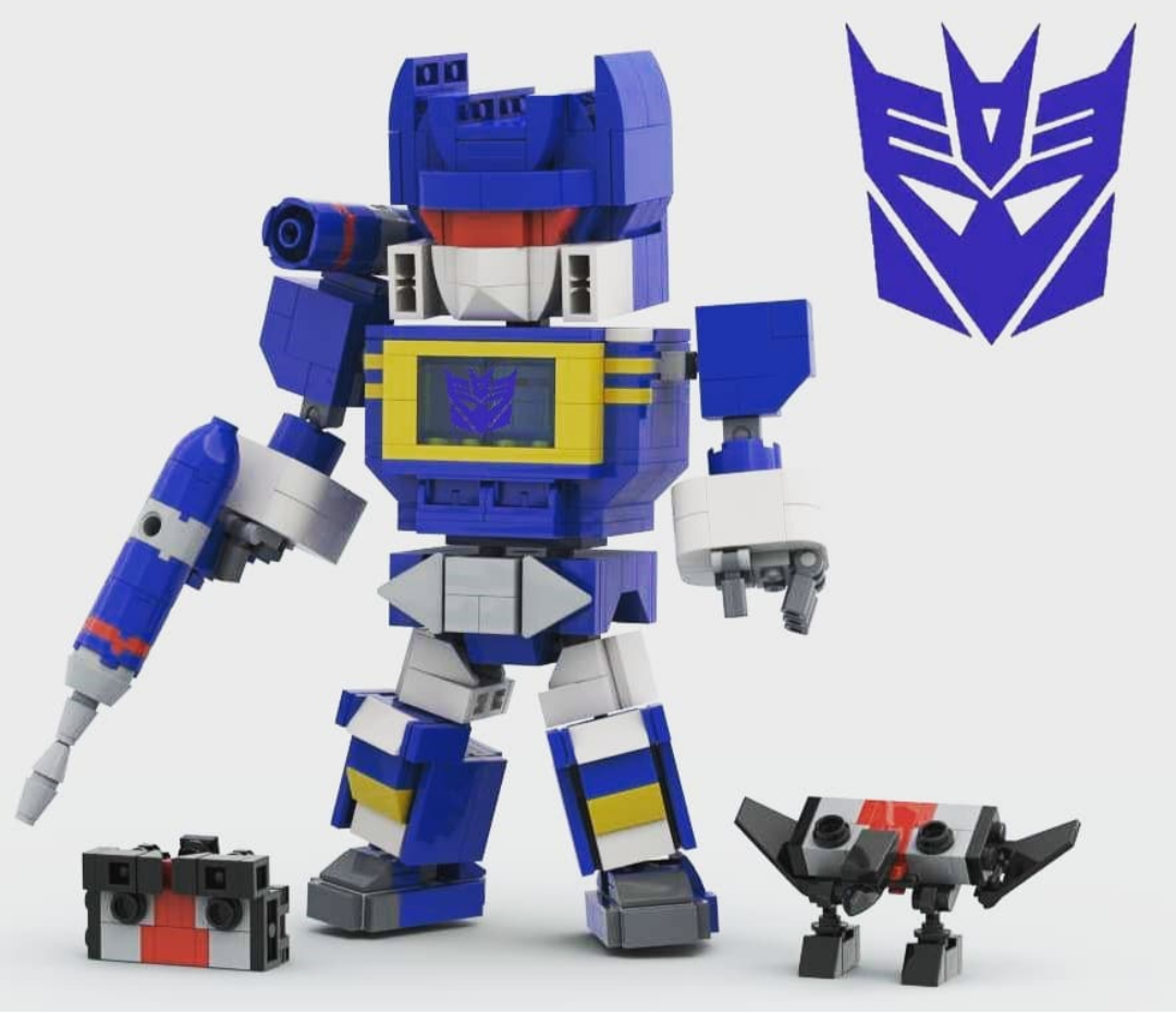 Lego Transformers G1 -Soundwave-