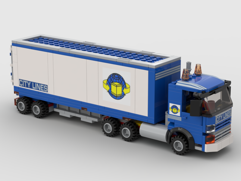 City Lines Semi Truck