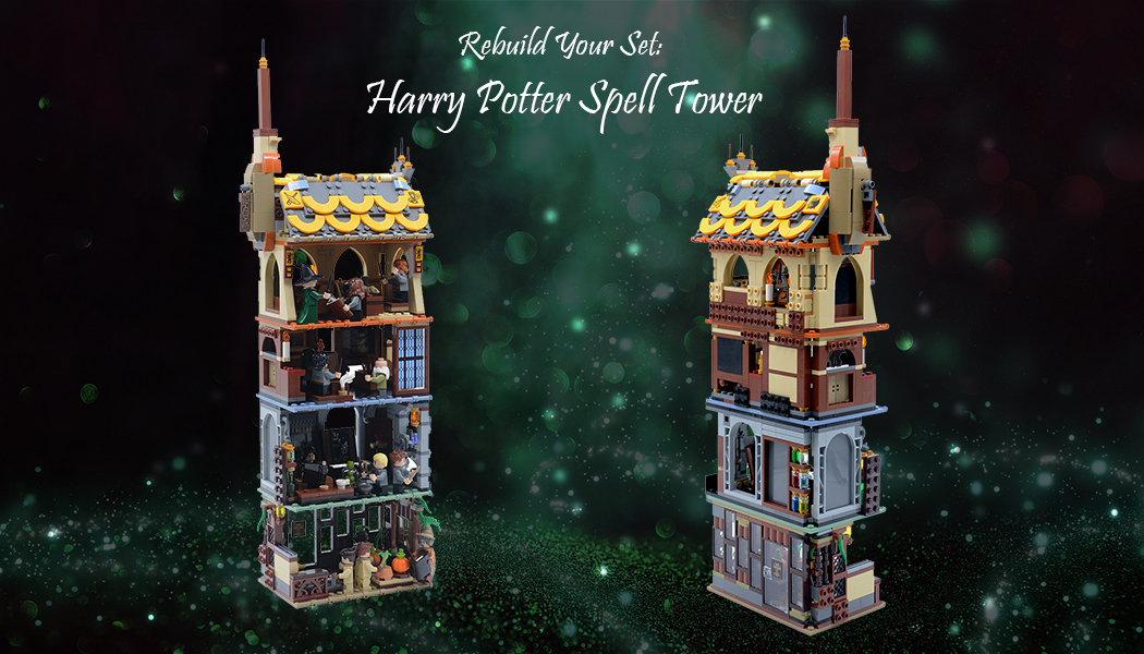 4-in-1 Harry Potter Spell Tower / Rebuild Your Set