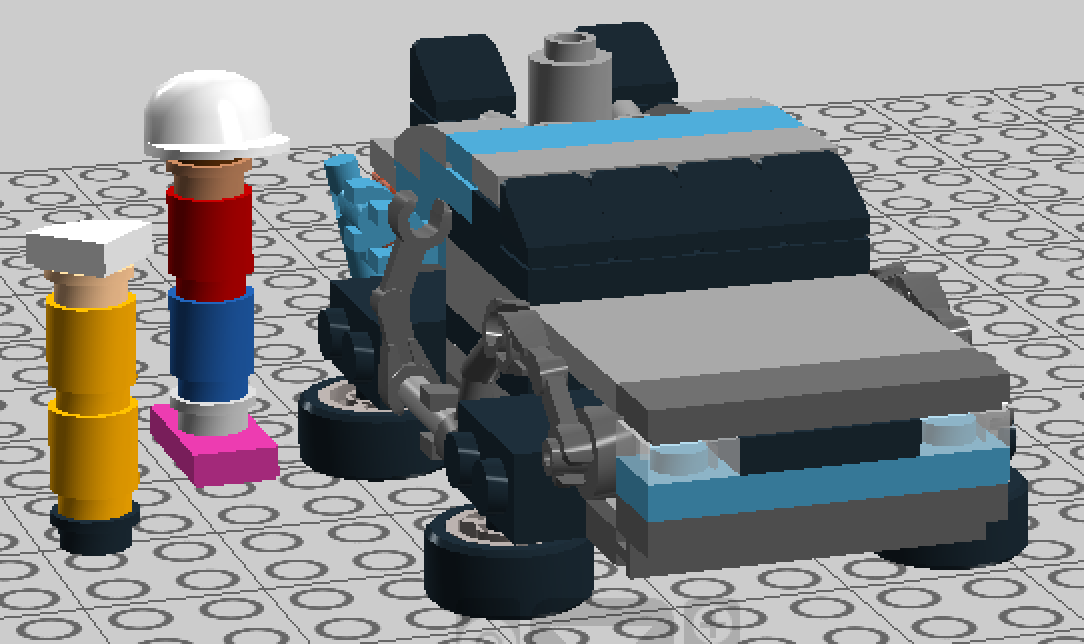 1982 DeLorean DMC-12 Hover Mode BTTF2 (MOC-76351) - LEGO MOC | MOC Tracker