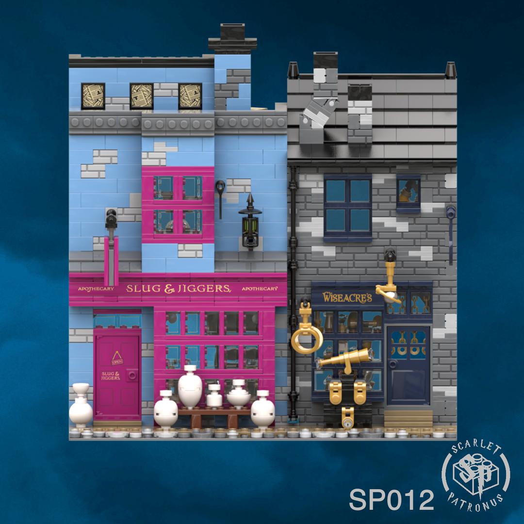 Slug &amp; Jiggers Apothercary and Wiseacre's Wizarding Equipment