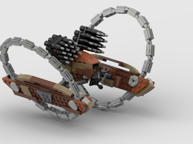 IG-227 Hailfire Droid (Geonosis color scheme)